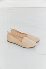 Load image into Gallery viewer, Forever Link Rhinestone Flats in Beige