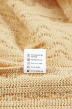 Load image into Gallery viewer, Solid Color Puffy Sleeve Textured Knit Top