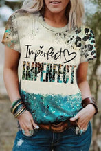 Load image into Gallery viewer, IMPERFECT Western Fashion Letters Graphic Tee