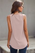 Load image into Gallery viewer, Ribbed Buttoned V-neck Tank
