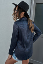 Load image into Gallery viewer, Turn-Down Collar Embossed Button Shirt