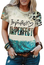 Load image into Gallery viewer, IMPERFECT Western Fashion Letters Graphic Tee