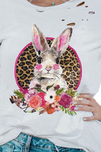 Load image into Gallery viewer, Easter Graphic Distressed Tee Shirt