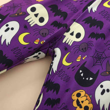 Load image into Gallery viewer, MY FIRST HALLOWEEN Graphic Round Neck Bodysuit and Printed Long Pants Set