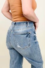 Load image into Gallery viewer, Judy Blue High Waist 90's Mild Destroy Straight Jeans