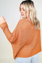Load image into Gallery viewer, Petal Dew Round Neck Light Knit Sweater