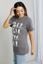 Load image into Gallery viewer, mineB Full Size Y'ALL Cowboy Boots Graphic Tee
