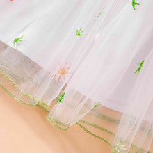 Load image into Gallery viewer, Embroidered  Square Neck Smocked Dress
