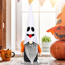 Load image into Gallery viewer, Halloween Decoration Pointed Hat Gnome Ornament
