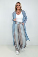 Load image into Gallery viewer, Zenana "Eden" Mesh Long Sleeve Duster Kimono
