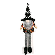 Load image into Gallery viewer, Halloween Decoration Witch Hat Gnome Ornament
