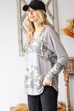 Load image into Gallery viewer, Hopely Long Sleeve Hoodie with Contrasted Detailing
