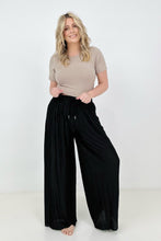 Load image into Gallery viewer, Zenana Woven Pleated Wide Leg Pants With Lining
