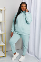 Load image into Gallery viewer, Zenana Full Size Drawstring Drop Shoulder Hoodie and Joggers Set
