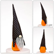 Load image into Gallery viewer, Halloween Decoration Pointed Hat Gnome Ornament
