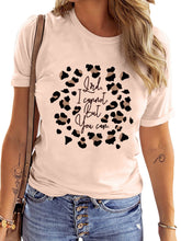 Load image into Gallery viewer, Graphic Round Neck Short Sleeve Tee
