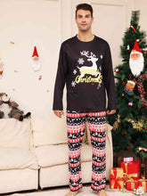 Load image into Gallery viewer, Full Size MERRY CHRISTMAS Graphic Top and Pants Set
