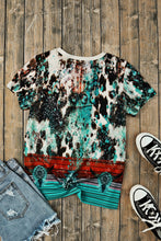 Load image into Gallery viewer, Pumpkin Graphic Round Neck Short Sleeve Tee

