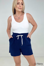 Load image into Gallery viewer, Zenana "April" Gauze Drawstring Waist Shorts
