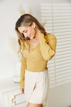 Load image into Gallery viewer, HEYSON All About Details Full Size Ribbed Bodysuit
