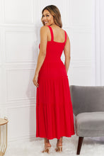 Load image into Gallery viewer, Zenana Full Size Life's A Picnic Smocked Tiered Midi Dress

