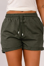 Load image into Gallery viewer, Drawstring Waist Cuffed Shorts
