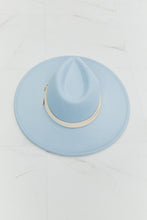 Load image into Gallery viewer, Fame Summer Blues Fedora Hat
