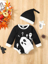 Load image into Gallery viewer, Ghost Graphic Long Sleeve Bodysuit
