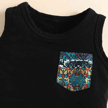 Load image into Gallery viewer, Graphic Tank and Printed Shorts Set
