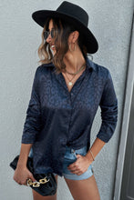 Load image into Gallery viewer, Turn-Down Collar Embossed Button Shirt
