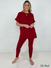 Load image into Gallery viewer, Zenana "Discover Comfort" Brushed DTY Microfiber Top &amp; Legging Set
