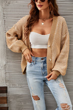 Load image into Gallery viewer, Single-breasted Knitted Cardigan
