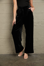 Load image into Gallery viewer, Double Take Loose Fit High Waist Long Pants with Pockets
