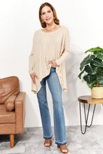 Load image into Gallery viewer, HEYSON Full Size Oversized Super Soft Ribbed Top
