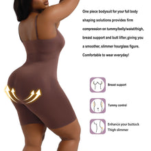 Load image into Gallery viewer, Solid Butt Lift Tummy Control Shaping Bodysuit
