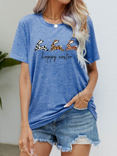 Load image into Gallery viewer, HOPPY EASTER Bunny Graphic Tee Shirt
