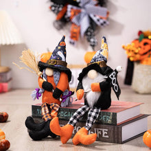 Load image into Gallery viewer, Halloween Ornament Hanging Legs Witch Hat Gnome
