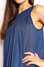 Load image into Gallery viewer, Double Take Round Neck Sleeveless Mini Dress
