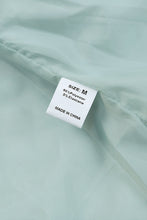 Load image into Gallery viewer, Green Quilted Pocketed Zip-Up Cropped Jacket

