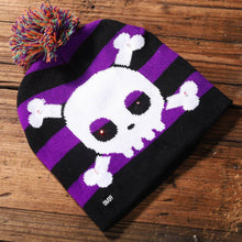 Load image into Gallery viewer, Halloween Party Knit Beanie

