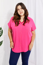 Load image into Gallery viewer, Zenana Take Off Full Size Airflow Button-Up
