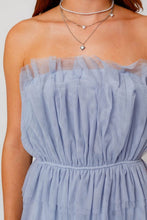 Load image into Gallery viewer, Gilli Strapless Layered Mesh Dress
