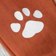 Load image into Gallery viewer, Long Sleeve Cat Pattern Hoodie and Pants Set
