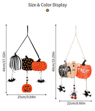 Load image into Gallery viewer, Halloween Decorations Wooden Pumpkin Hanging Ornaments
