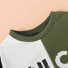 Load image into Gallery viewer, NICE Color Block Tee and Pants Set
