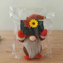 Load image into Gallery viewer, Thanksgiving Harvest Gnome Ornaments Holding An Envelope
