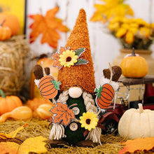 Load image into Gallery viewer, Thanksgiving Harvest Gnome Ornaments Holding An Envelope
