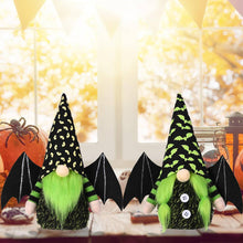 Load image into Gallery viewer, Halloween Decoration Bat Gnome Ornaments
