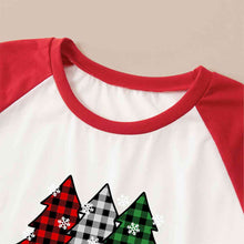 Load image into Gallery viewer, MERRY CHRISTMAS Graphic Top and Striped Pants Set
