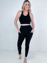Load image into Gallery viewer, Mono B Tummy Control Sweetheart Highwaist Leggings
